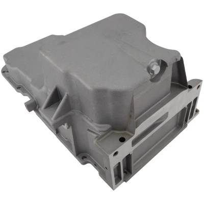 Rareelectrical - New Aluminum Oil Pan Compatible With Chevrolet Gmc Yukon Xl 2500 Slt 8 Cyl 6.0L Yukon Xl 2500 Sle 8 - Image 2
