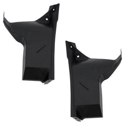 Rareelectrical - New Rear Left And Rear Right Bumper Cover Support Compatible With Toyota Corolla Se Apex 4 Cyl 2.0L - Image 2