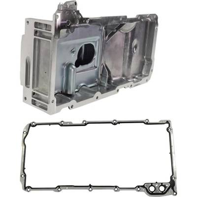 Rareelectrical - New Aluminum Oil Pan Compatible With Chevrolet Gmc Isuzu Camaro Z28 Ss 8 Cyl 5.7L Savana 2500 Base 8 - Image 2