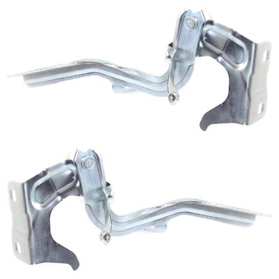 Rareelectrical - New Pair Of Hood Hinge Compatible With Nissan Juke Sv 4 Cyl 1.6L Juke Nismo 4 Cyl 1.6L 2011-2017 By - Image 2