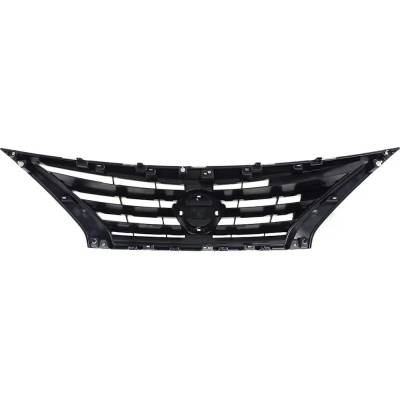 Rareelectrical - New Chrome Shell Grille Assembly Compatible With Nissan Versa 1.6 Sl 4 Cyl 1.6L Versa S 4 Cyl 1.6L - Image 5