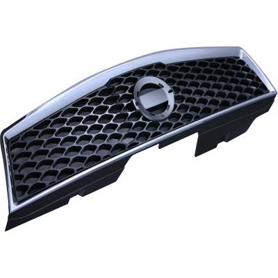 Rareelectrical - New Chrome Shell Grille Assembly Compatible With Nissan Sentra Sr 4 Cyl 2.0L Sentra Base 4 Cyl 2.0L - Image 3