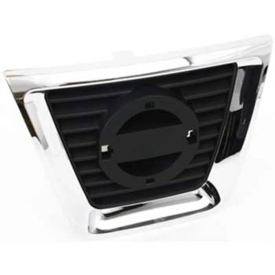 Rareelectrical - New Grille Assembly Compatible With Nissan Rogue S 4 Cyl 2.5L Rogue Sl 4 Cyl 2.5L 2008-2010 By - Image 4