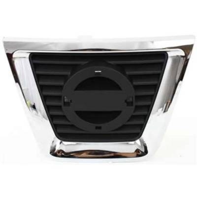 Rareelectrical - New Grille Assembly Compatible With Nissan Rogue S 4 Cyl 2.5L Rogue Sl 4 Cyl 2.5L 2008-2010 - Image 2