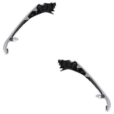 Rareelectrical - New Pair Of Grille Trim Compatible With Honda Accord Hybrid Accord Ex 2018-2020 By Ho1212122 - Image 4