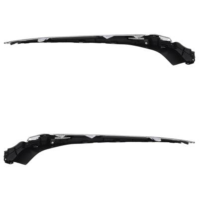 Rareelectrical - New Pair Of Grille Trim Compatible With Honda Accord Lx Accord Ex 2018-2020 By Ho1212122 Ho1213122 - Image 6