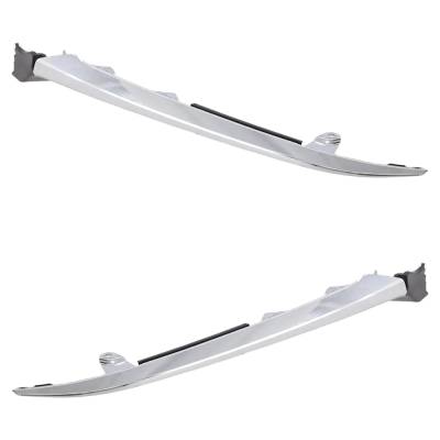 Rareelectrical - New Pair Of Grille Trim Compatible With Honda Accord Touring Accord Hybrid 2018-2020 By Ho1212122 - Image 2