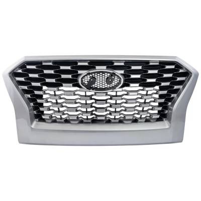 Rareelectrical - Silver Gray Grille Assembly Compatible With Hyundai Palisade Essential 6 Cyl 3.8L Palisade Se 6 Cyl - Image 1