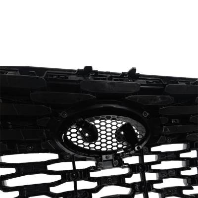 Rareelectrical - New Silver Gray Grille Assembly Compatible With Hyundai Palisade Se 6 Cyl 3.8L Palisade Essential 6 - Image 7