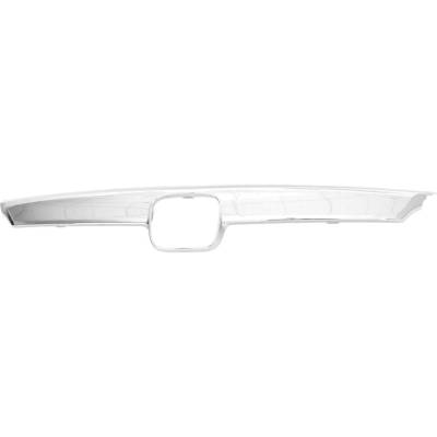 Rareelectrical - New Chrome Grille Trim Compatible With Honda Accord Ex-L Accord Hybrid Touring Accord Hybrid Accord - Image 1