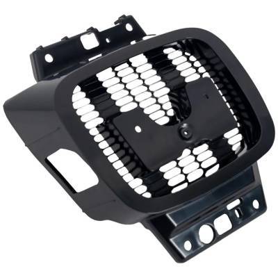 Rareelectrical - New Gloss Black Grille Emblem Mount Compatible With Honda Cr-V Ex-L 4 Cyl 2.4L Cr-V Touring 4 Cyl - Image 2