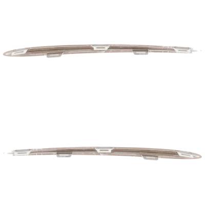 Rareelectrical - New Pair Of Grille Trim Compatible With Mercedes Benz Gle350 Base 4 Cyl 2.0L Gle450 4Matic 6 Cyl - Image 4