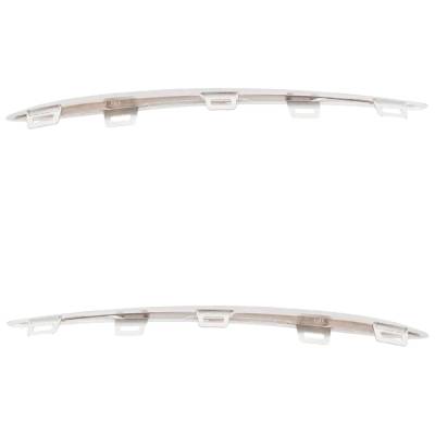 Rareelectrical - New Pair Of Grille Trim Compatible With Mercedes Benz Gle580 4Matic 8 Cyl 4.0L Gle350 Base 4 Cyl - Image 5