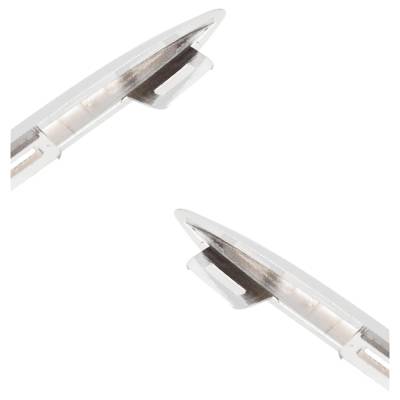 Rareelectrical - New Pair Of Grille Trim Compatible With Mercedes Benz Gle450 4Matic 6 Cyl 3.0L Gle350 4Matic 4 Cyl - Image 7