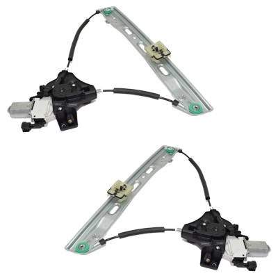Rareelectrical - New Front Left And Front Right Window Regulator Compatible With Ford Transit Connect Xlt 4 Cyl 2.5L - Image 3