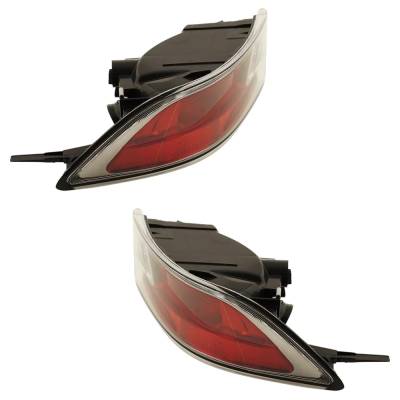 Rareelectrical - New Pair Of Back Up Light Compatible With Lexus Gx460 Black Line Edition 8 Cyl 4.6L Gx460 Premium 8 - Image 2