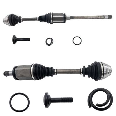 New Front Left And Front Right Axle Assembly Compatible With Bmw 430I Xdrive Base 4 Cyl 2.0L 330I