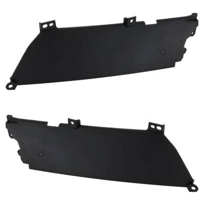 New Left Upper And Right Upper Grille Trim Compatible With Acura Mdx Sport Hybrid 6 Cyl 3.0L Mdx