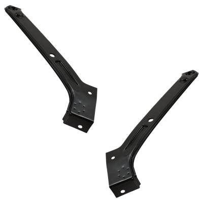 Rareelectrical - New Pair Of Radiator Support Bracket Compatible With Volkswagen Atlas Comfortline 6 Cyl 3.6L Atlas - Image 2