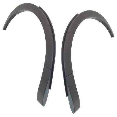 Rareelectrical - New Rear Left And Rear Right Fender Trim Compatible With Ford Police Interceptor Utility Base 6 Cyl - Image 2