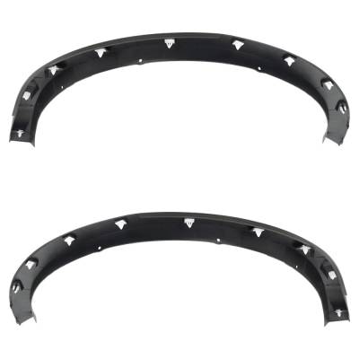 Rareelectrical - New Rear Left And Rear Right Fender Trim Compatible With Ford Police Interceptor Utility Base 6 Cyl - Image 5