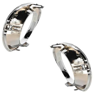 Rareelectrical - New Front Left And Front Right Fog Light Trim Compatible With Lexus Gs450h Base Gs350 Base 2013-2015 - Image 4