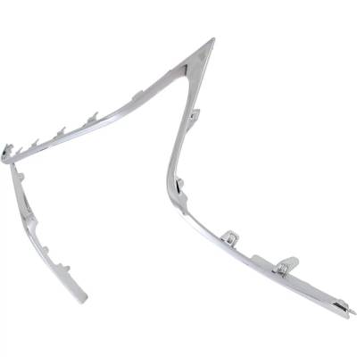 Rareelectrical - New Center Grille Trim Compatible With Lexus Es350 Base Es300h Base 2013-2015 By 5312133050 - Image 2