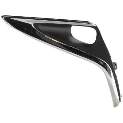 Left Front Fog Light Trim Compatible With Lexus Es300h Base 4 Cyl 2.5L Es350 Base 6 Cyl 3.5L