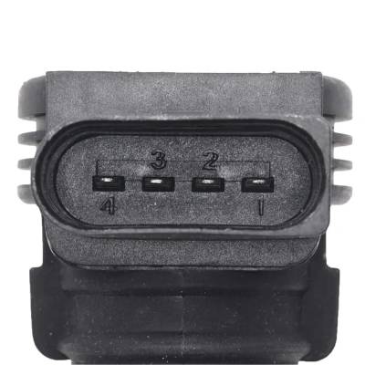 Rareelectrical - New Black/Chrome Ignition Coil Compatible With Audi Volkswagen A6 Premium 4 Cyl 2.0L A5 Quattro Base - Image 3