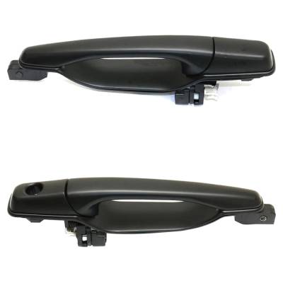 Rareelectrical - Front Left Driver And Right Passenger Exterior Door Handle Compatible With 2004-2012 Mitsubishi - Image 4