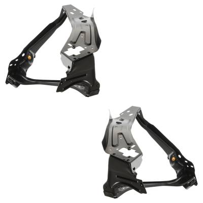 Rareelectrical - New Pair Of Headlight Bracket Compatible With Mercedes Benz Glk350 4Matic 6 Cyl 3.5L Glk350 Base 6 - Image 8
