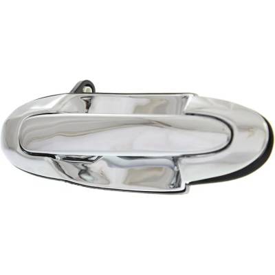 Rareelectrical - Left Rear Exterior Door Handle Compatible With 2000-2006 Mazda Mpv Chrome Without Key Hole - Image 2