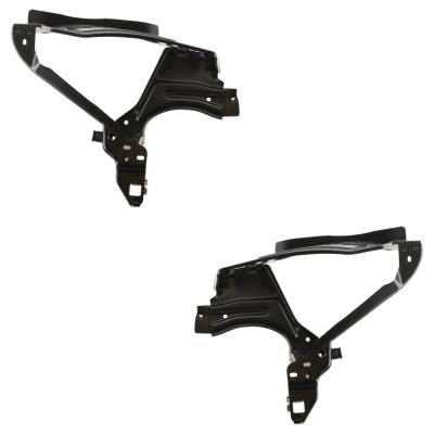 Rareelectrical - New Pair Of Headlight Bracket Compatible With Mercedes Benz Glk350 4Matic 6 Cyl 3.5L Glk250 Bluetec - Image 2