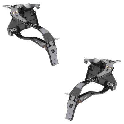 Rareelectrical - New Pair Of Headlight Bracket Compatible With Mercedes Benz E350 4Matic E400 Hybrid 2014-2016 By - Image 8