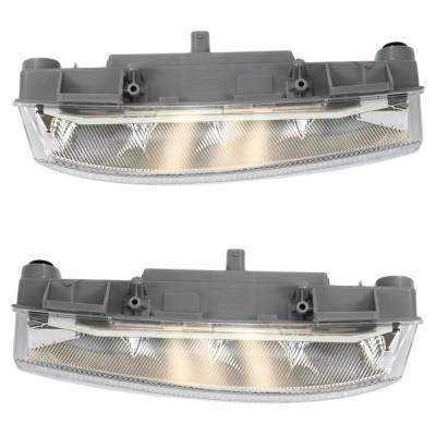 Rareelectrical - New Pair Of Driving Light Compatible With Mercedes Benz C63 Amg Black Series C63 Amg Edition 507 - Image 4