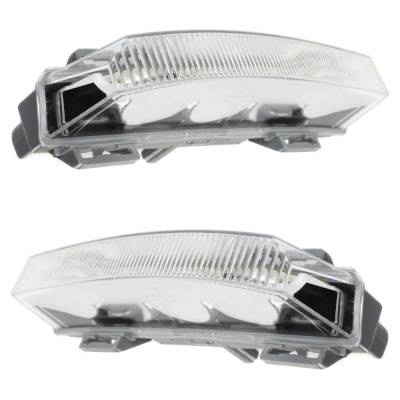 Rareelectrical - New Pair Of Driving Light Compatible With Mercedes Benz C63 Amg Black Series C63 Amg Edition 507 - Image 3