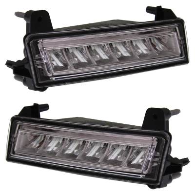Rareelectrical - New Pair Of Driving Light Compatible With Mercedes Benz Glk350 4Matic 6 Cyl 3.5L Glk350 Base 6 Cyl - Image 3