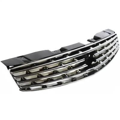 Rareelectrical - Chrome Shell Grille Assembly Compatible With Infiniti G35 Base 6 Cyl 3.5L 2003-2007 By In1200107 - Image 3