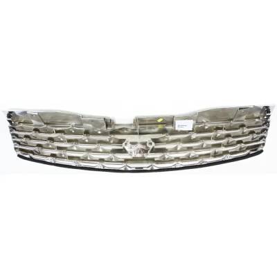 Rareelectrical - Chrome Shell Grille Assembly Compatible With Infiniti G35 Base 6 Cyl 3.5L 2003-2007 By In1200107 - Image 4