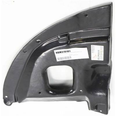 Rareelectrical - Wheel Well Liner Compatible With 2000-2005 Mitsubishi Eclipse 2.4L 4-Cyl 3.0L V6 Right Passenger - Image 5