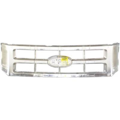Rareelectrical - New Chrome Grille Assembly Compatible With Ford Escape Xls 4 Cyl 2.5L Escape Xlt 4 Cyl 2.3L Escape - Image 4