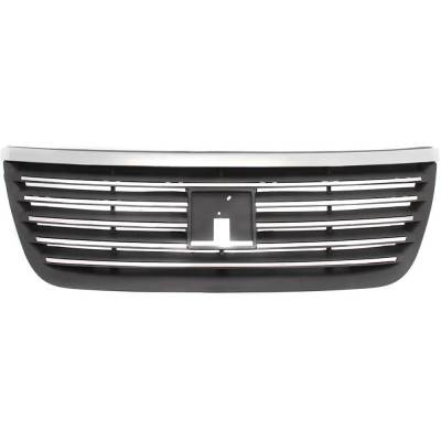 Rareelectrical - New Chrome Molding Grille Assembly Compatible With Saturn Ion 3 4 Cyl 2.4L Ion 2 4 Cyl 2.2L Ion 1 4 - Image 1