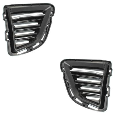 Rareelectrical - New Front Left And Front Right Fog Light Cover Compatible With Chevrolet Camaro Ss 2017-2018 By - Image 3