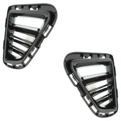 Rareelectrical - New Front Left And Front Right Fog Light Cover Compatible With Chevrolet Camaro Ss 2017-2018 By - Image 4