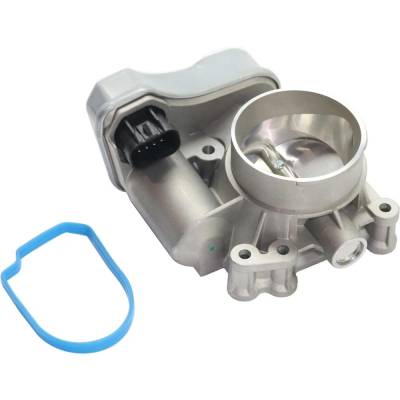 Rareelectrical - New 8 Blade Male Throttle Body Compatible With Chevrolet Pontiac Saab Pursuit Se 4 Cyl 2.2L Malibu - Image 4
