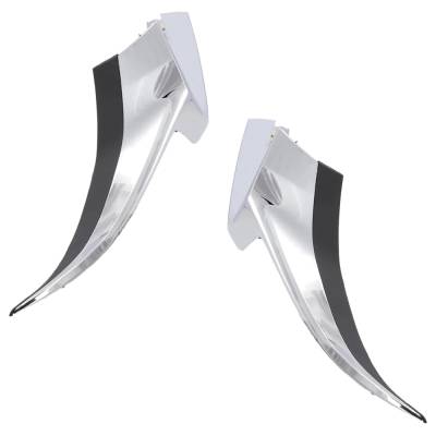 Rareelectrical - New Front Left And Front Right Grille Trim Compatible With Mazda 3 Gt 4 Cyl 2.5L 3 2.0 4 Cyl 2.0L - Image 8