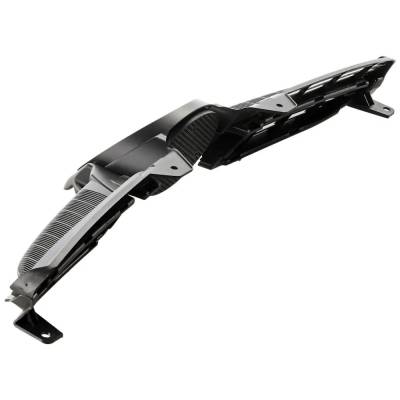 Rareelectrical - New Primed Black Grille Assembly Compatible With Mercedes Benz Slk280 Base 6 Cyl 3.0L Slk350 Base 6 - Image 4