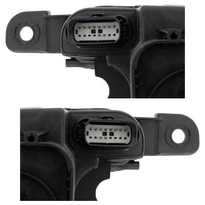 Rareelectrical - New Pair Of Headlight Compatible With Jeep Grand Cherokee Wk Laredo E 6 Cyl 3.6L Grand Cherokee - Image 6