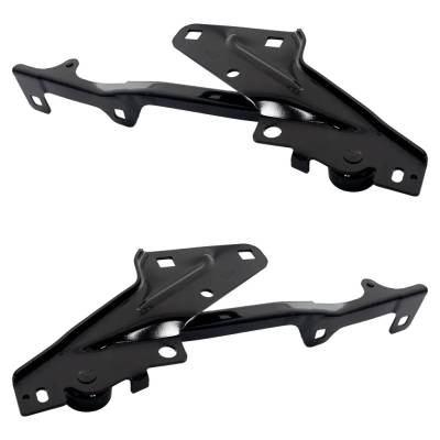 Rareelectrical - New Pair Of Hood Hinge Compatible With Jeep Wagoneer Base 8 Cyl 5.7L Grand Wagoneer L Series I 6 Cyl - Image 3
