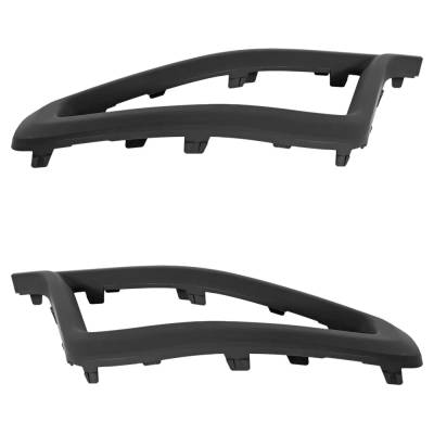Rareelectrical - New Front Left And Front Right Fog Light Trim Compatible With Jeep Cherokee Trailhawk 4 Cyl 2.0L - Image 6